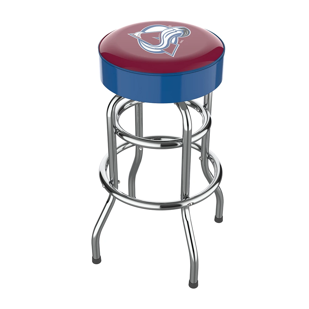 Imperial Colorado Avalanche Chrome Bar Stool