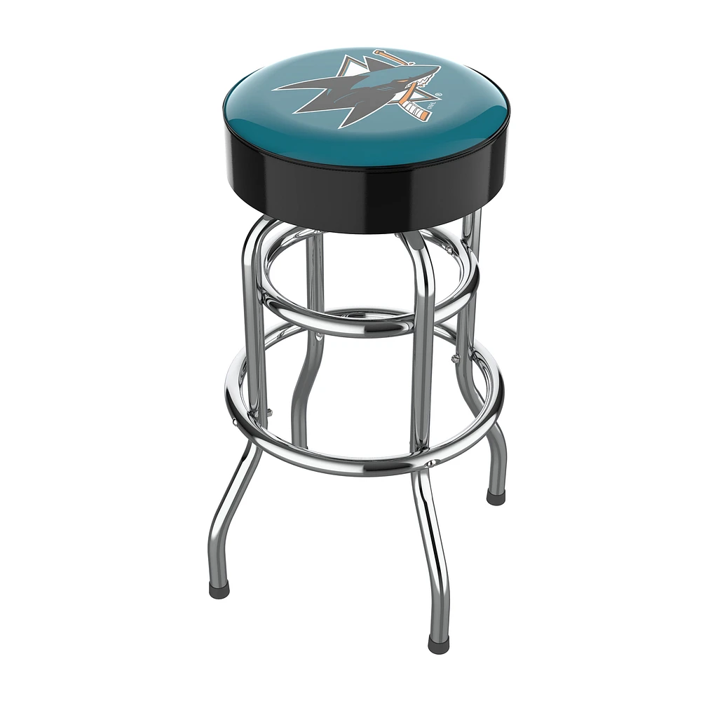 Imperial San Jose Sharks Chrome Bar Stool