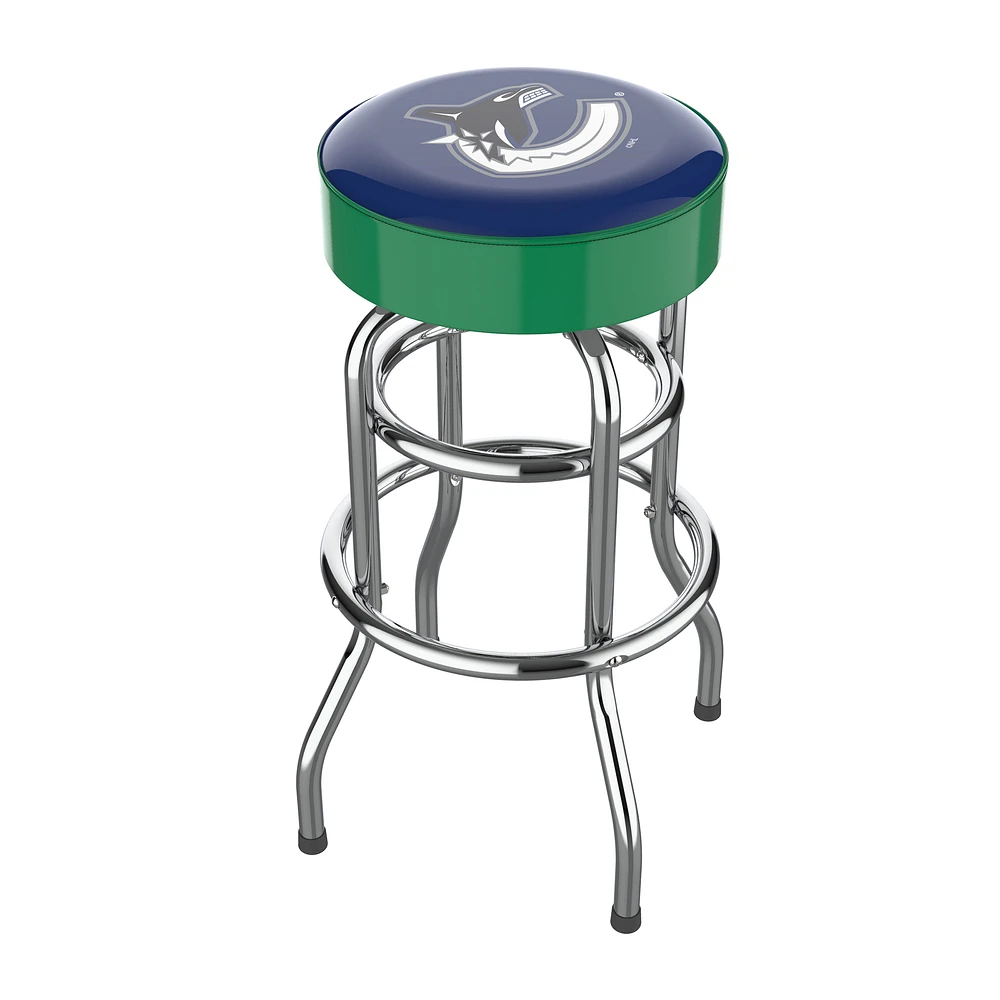 Imperial Vancouver Canucks Chrome Bar Stool
