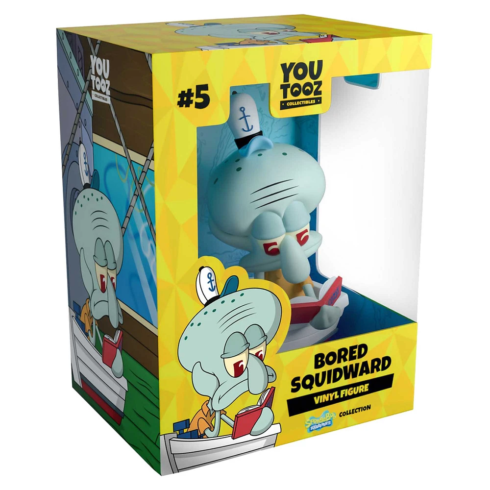 SpongeBob SquarePants Bored Squidward Vinyl Figurine