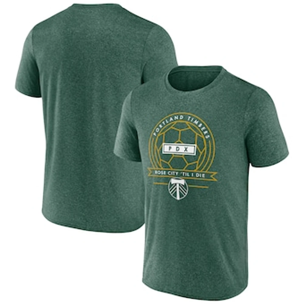 Men's Fanatics Green Portland Timbers Fundamentals T-Shirt