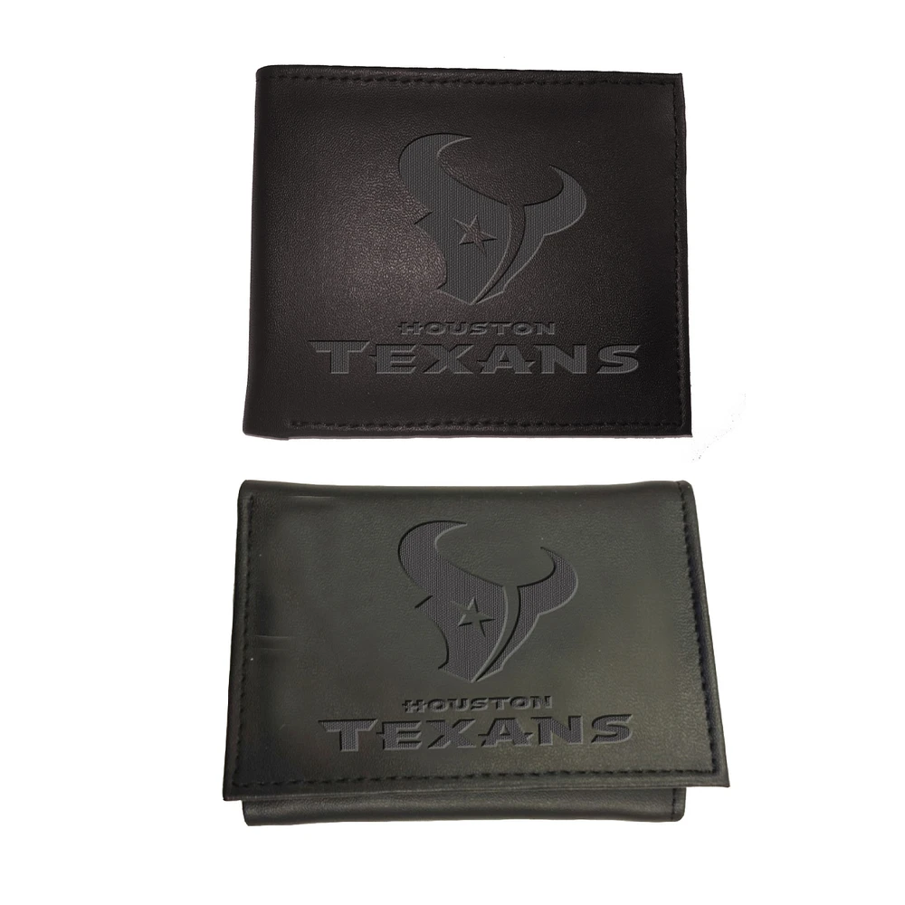 Houston Texans Bifold & Trifold Wallet Two-Piece Set