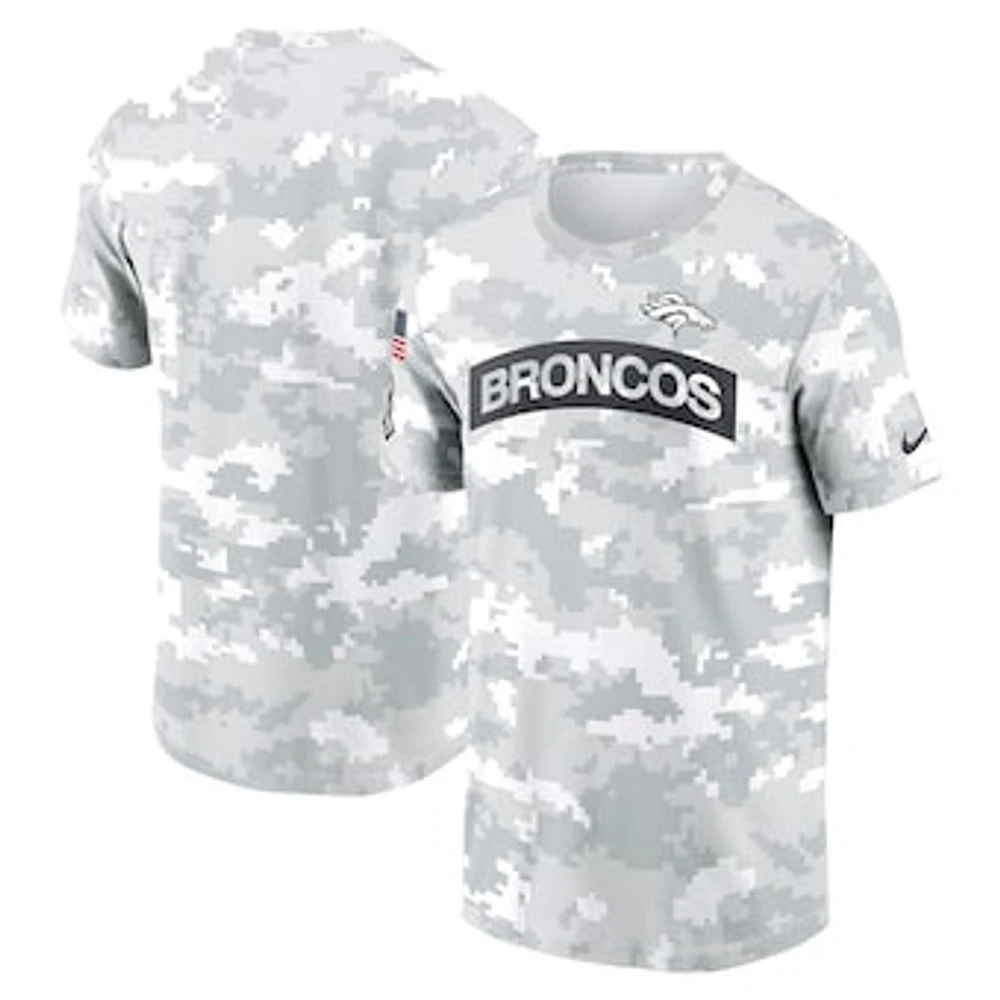 Men's Nike Arctic Camo Denver Broncos 2024 Salute To Service Performance T-Shirt