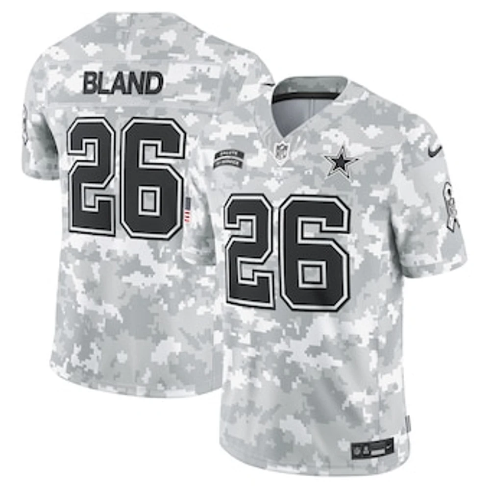 Men's Nike DaRon Bland Arctic Camo Dallas Cowboys 2024 Salute to Service Limited Jersey