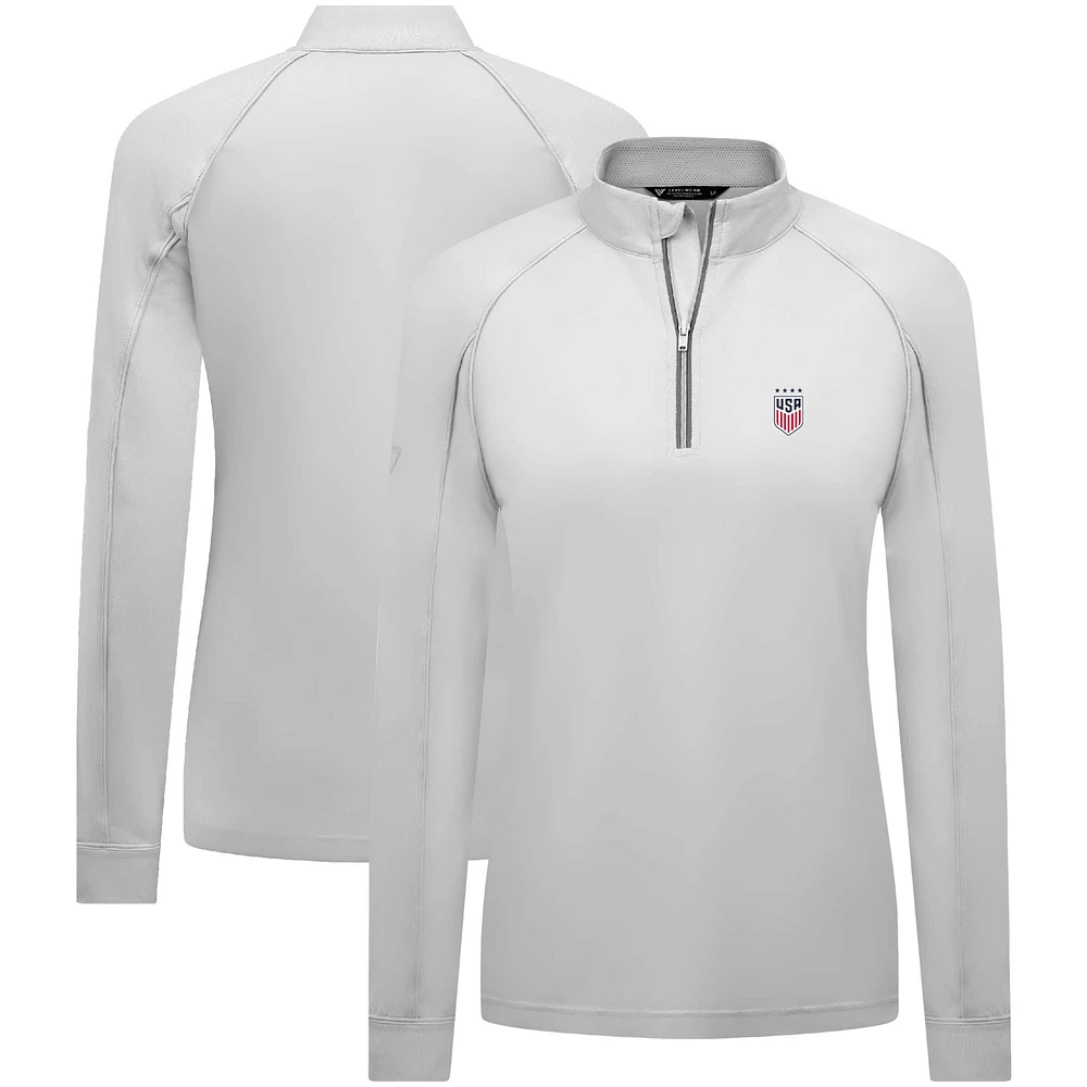 Women's Levelwear USWNT Kinetic Insignia Quarter-Zip Pullover