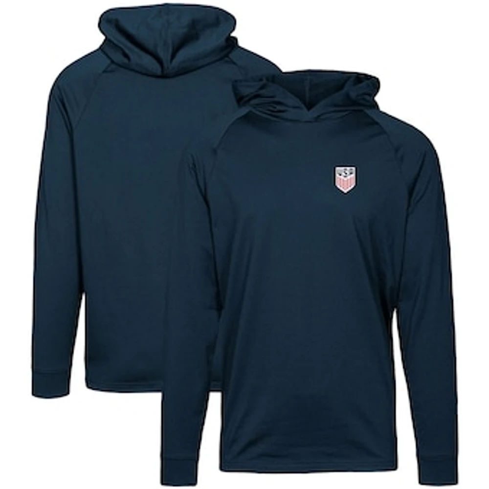 Men's Levelwear Navy USMNT Dimension Pullover Hoodie
