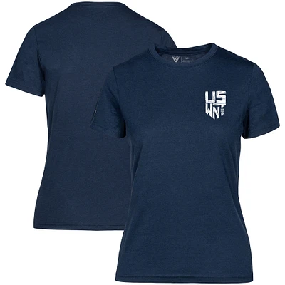 Women's Levelwear Navy USWNT Maddox Scribble T-Shirt