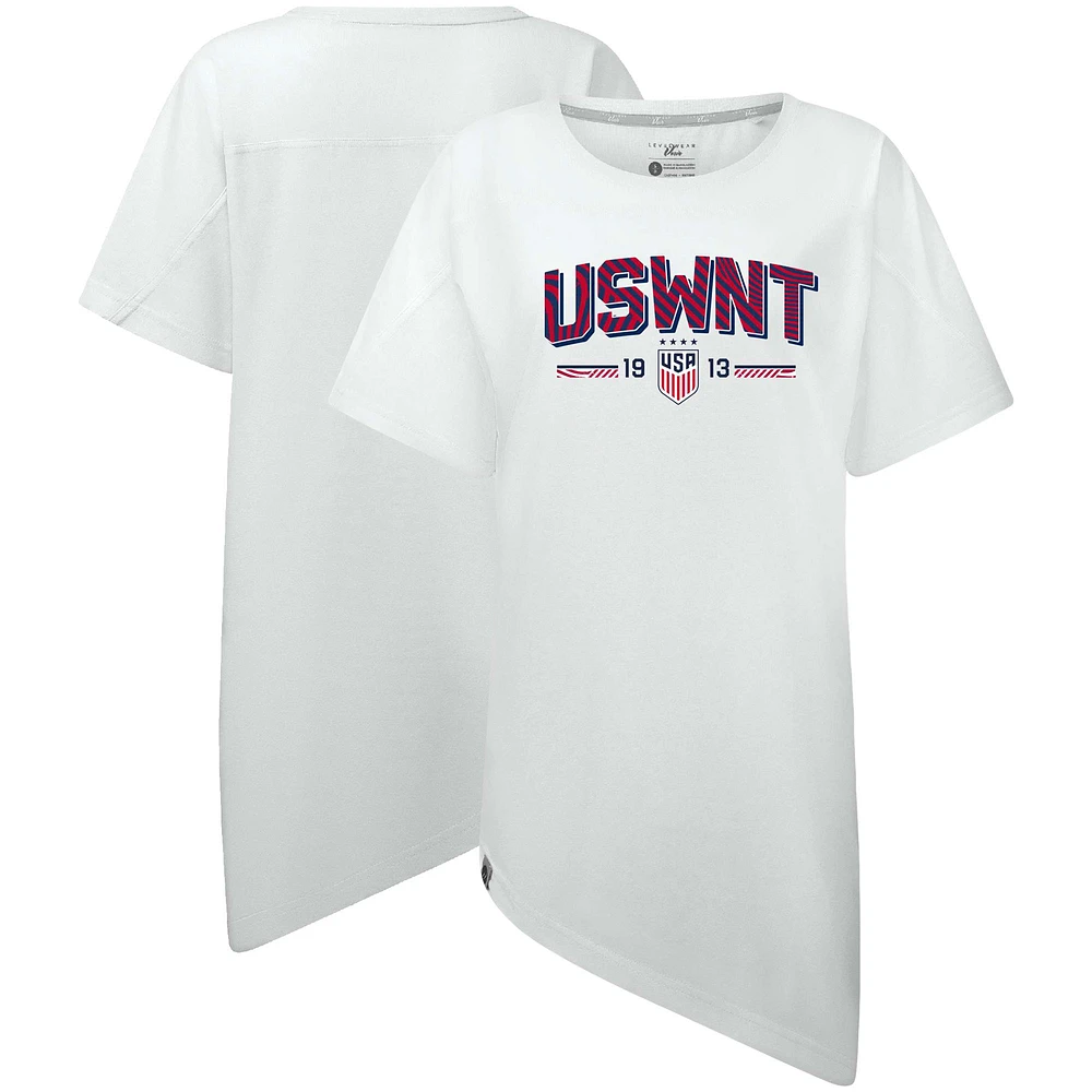 Women's Levelwear White USWNT Mood Strike Fast T-Shirt