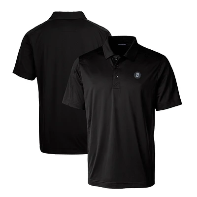 Men's Cutter & Buck Black Baltimore Orioles City Connect Big Tall Prospect Textured Stretch Polo