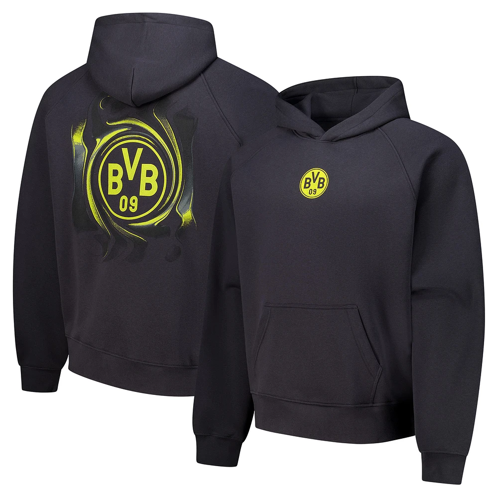 Men's Charcoal Borussia Dortmund Dream Oversized Hoodie