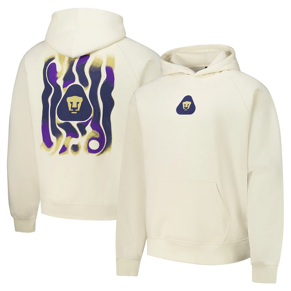 Men's Cream Pumas Dream Oversized Pullover Hoodie