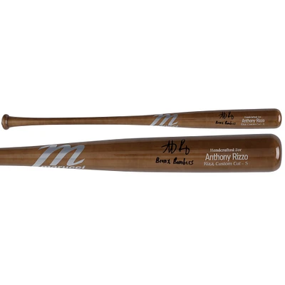 Anthony Rizzo New York Yankees Autographed Marucci Game Model Bat with "Bronx Bombers" Inscription