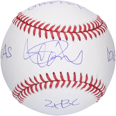 Ichiro Suzuki Seattle Mariners Autographed Baseball with Multiple Inscriptions - Limited Edition of 23