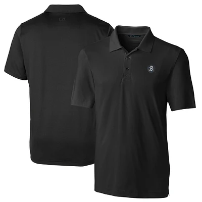 Men's Cutter & Buck Black Baltimore Orioles City Connect Forge Stretch Polo