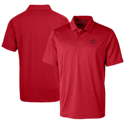 Men's Cutter & Buck Cincinnati Reds City Connect Prospect Textured Stretch Polo