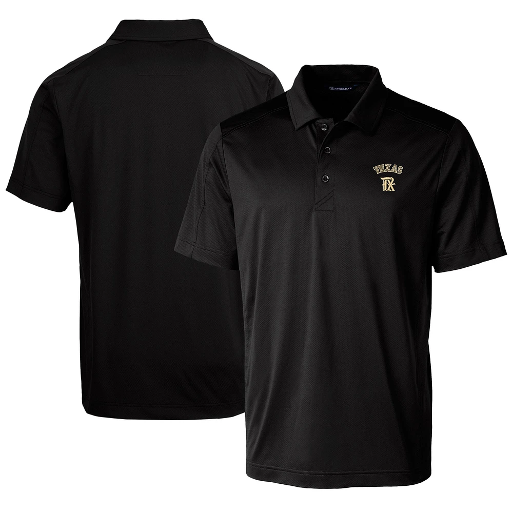 Men's Cutter & Buck Texas Rangers City Connect Prospect Textured Stretch Polo