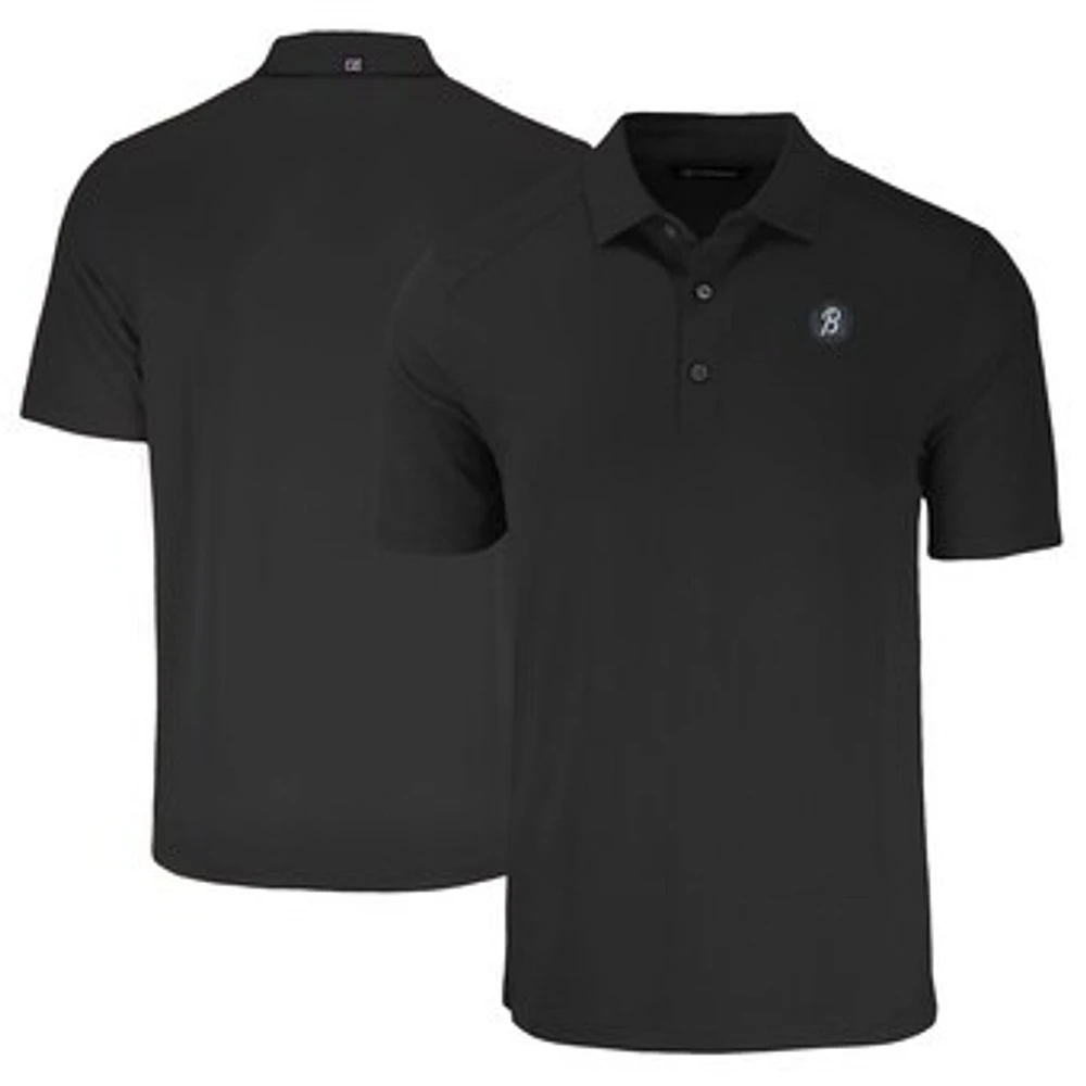 Men's Cutter & Buck Black Baltimore Orioles City Connect Forge Eco Stretch Recycled Polo
