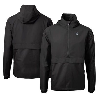 Men's Cutter & Buck / Baltimore Orioles City Connect Charter Eco Recycled Half-Zip Anorak Jacket