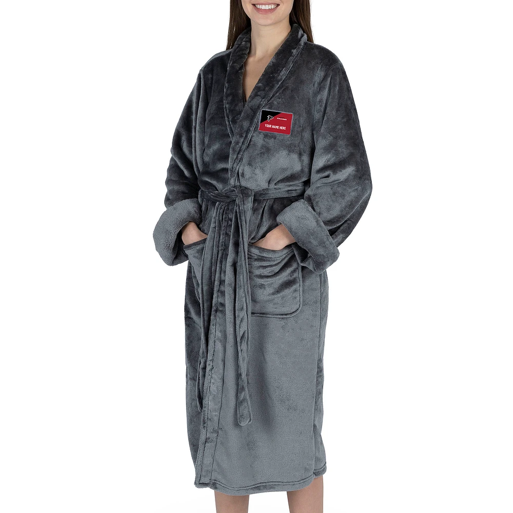 Women's The Northwest Group Gray Atlanta Falcons Snipe Personalized Robe
