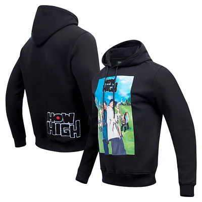 Unisex Freeze Max Black How High Pullover Hoodie