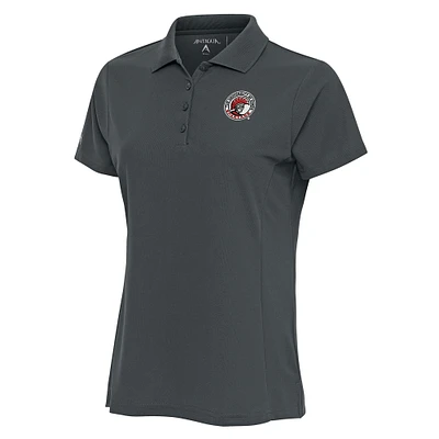 Women's Antigua Pewter Tampa Spartans Legacy Pique Polo