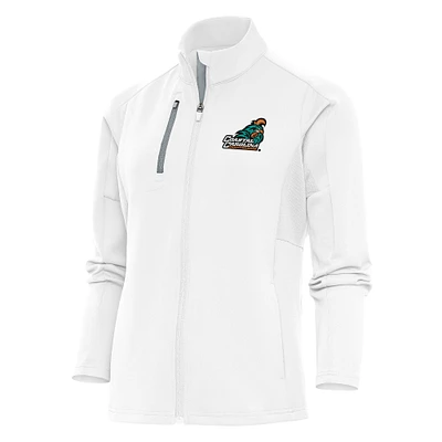 Women's Antigua Coastal Carolina Chanticleers Generation Full-Zip Jacket