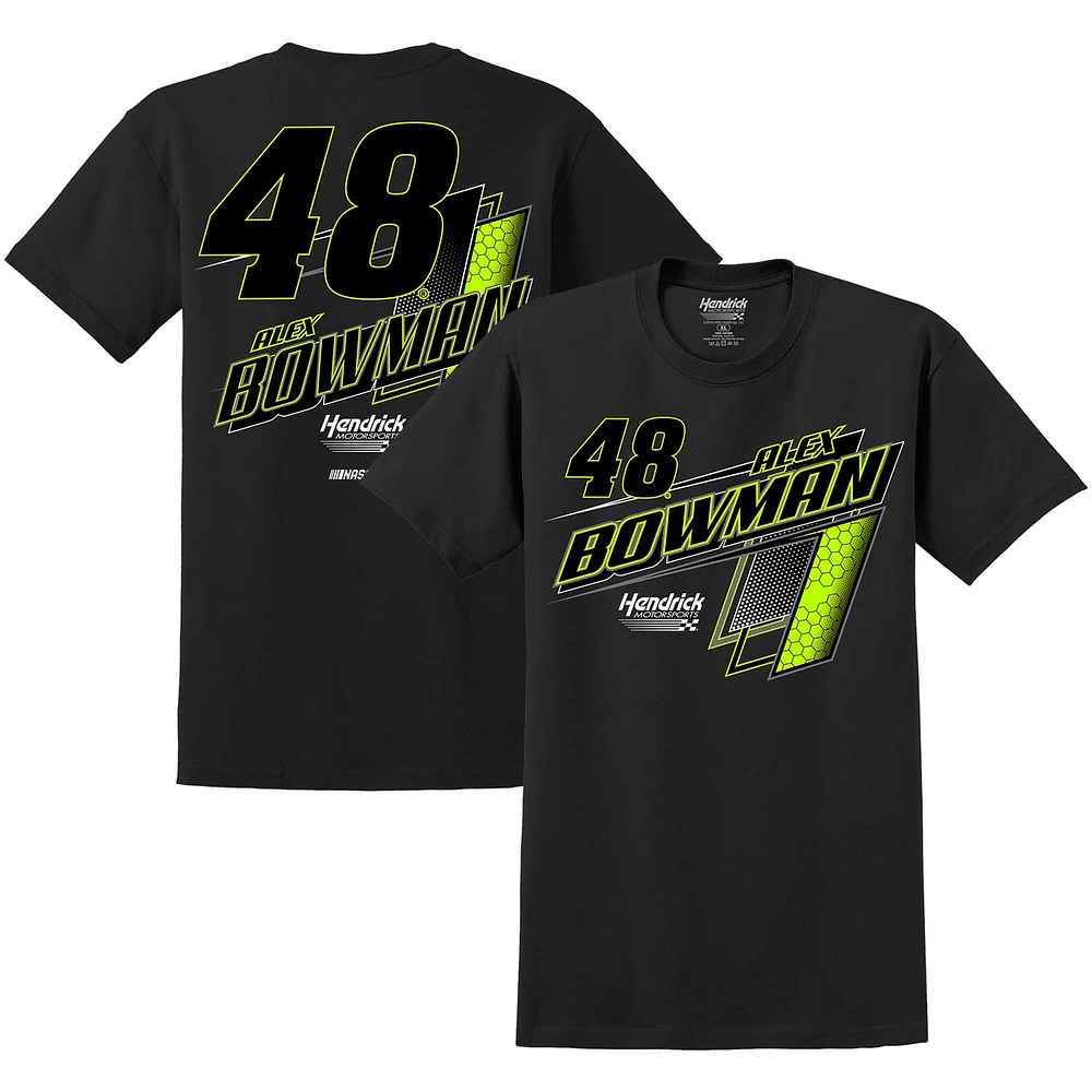 Men's Hendrick Motorsports Team Collection Black Alex Bowman Lifestyle T-Shirt