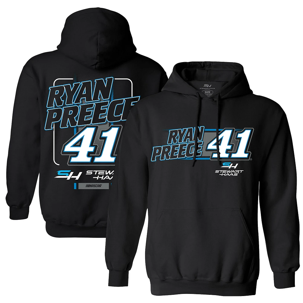 Men's Team Penske Black Ryan Preece Pullover Hoodie