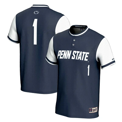 Youth GameDay Greats #1 Navy Penn State Nittany Lions Lightweight Softball Jersey
