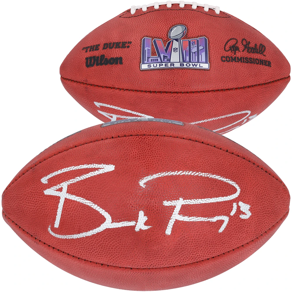 Brock Purdy San Francisco 49ers Autographed Super Bowl LVIII Duke Football