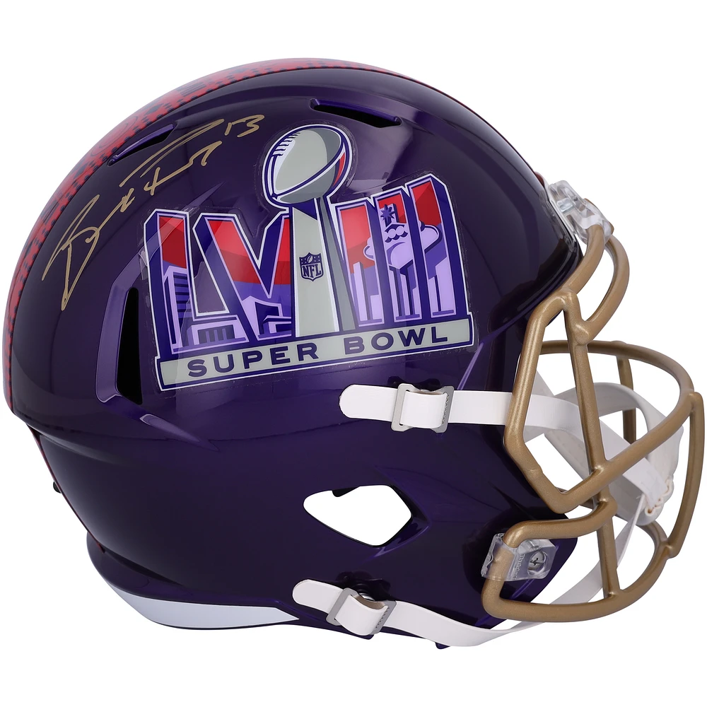 Brock Purdy San Francisco 49ers Autographed Riddell Super Bowl LVIII Speed Replica Helmet