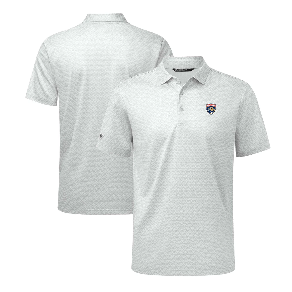 Men's Levelwear White Florida Panthers System Insignia Core Polo
