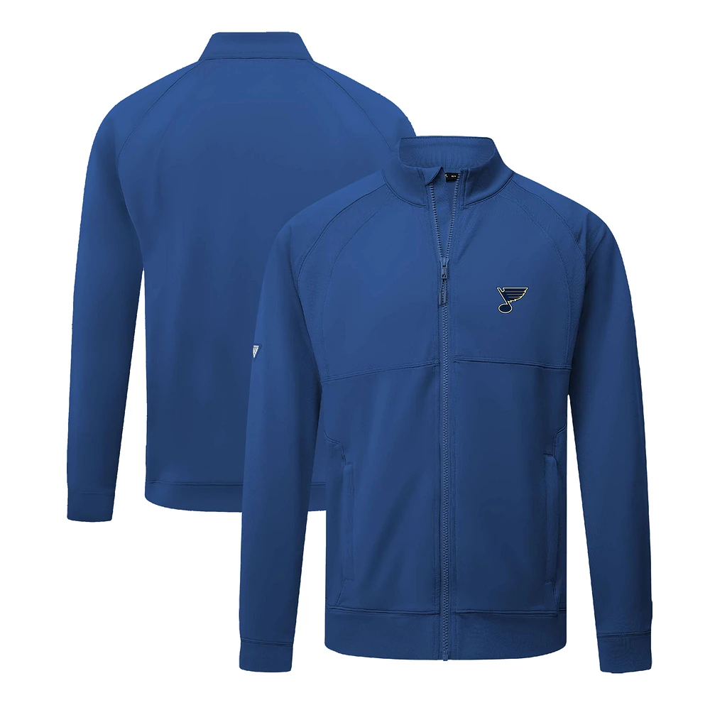 Men's Levelwear Blue St. Louis Blues Form Insignia Core Full-Zip Jacket