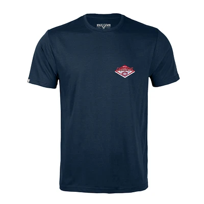 Men's Levelwear Navy Montreal Canadiens Richmond Club Patch 2.0 T-Shirt