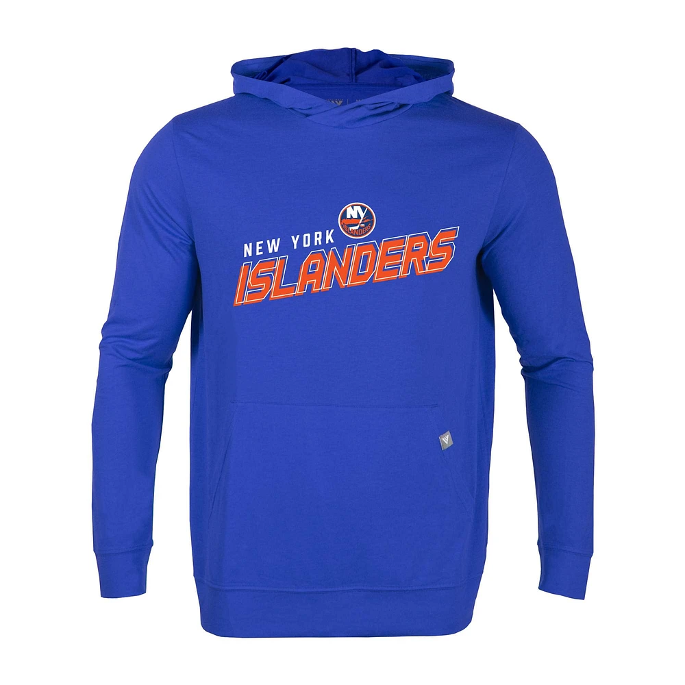Men's Levelwear Royal New York Islanders Relay Premier 2.0 Pullover Hoodie