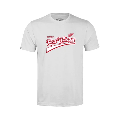 Youth Levelwear Detroit Red Wings Little Richmond Retro Script T-Shirt