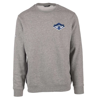 Men's Levelwear Heather Gray Toronto Maple Leafs Zane Club Patch 2.0 Pullover Sweatshirt