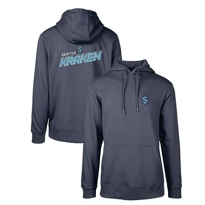 Men's Levelwear Deep Sea Blue Seattle Kraken Podium Insignia Core Pullover Hoodie