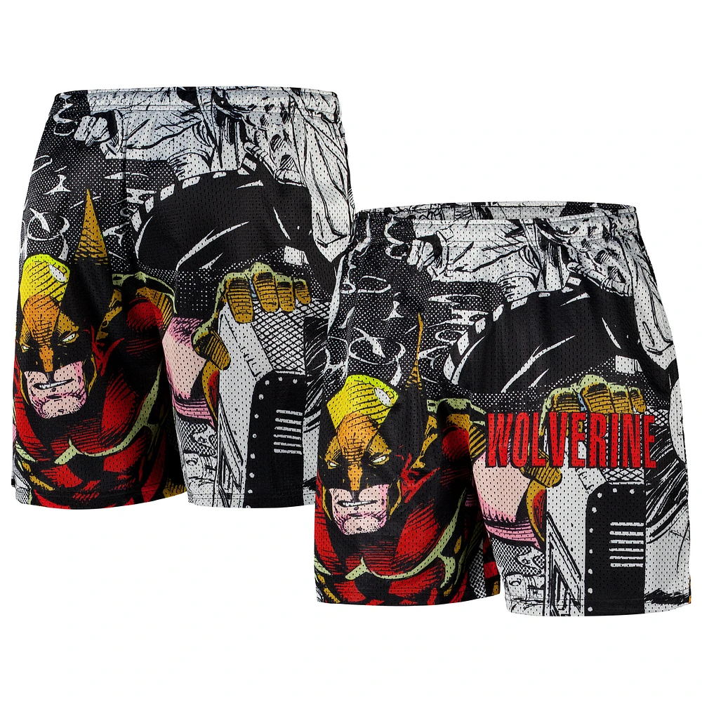 Men's Chalk Line White X-Men Wolverine Retro Shorts