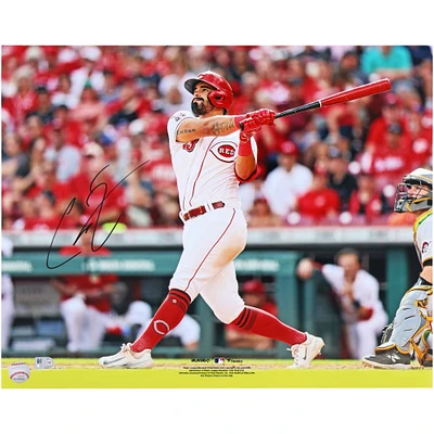 Christian Encarnacion-Strand Cincinnati Reds Autographed 16" x 20" Hitting Photograph