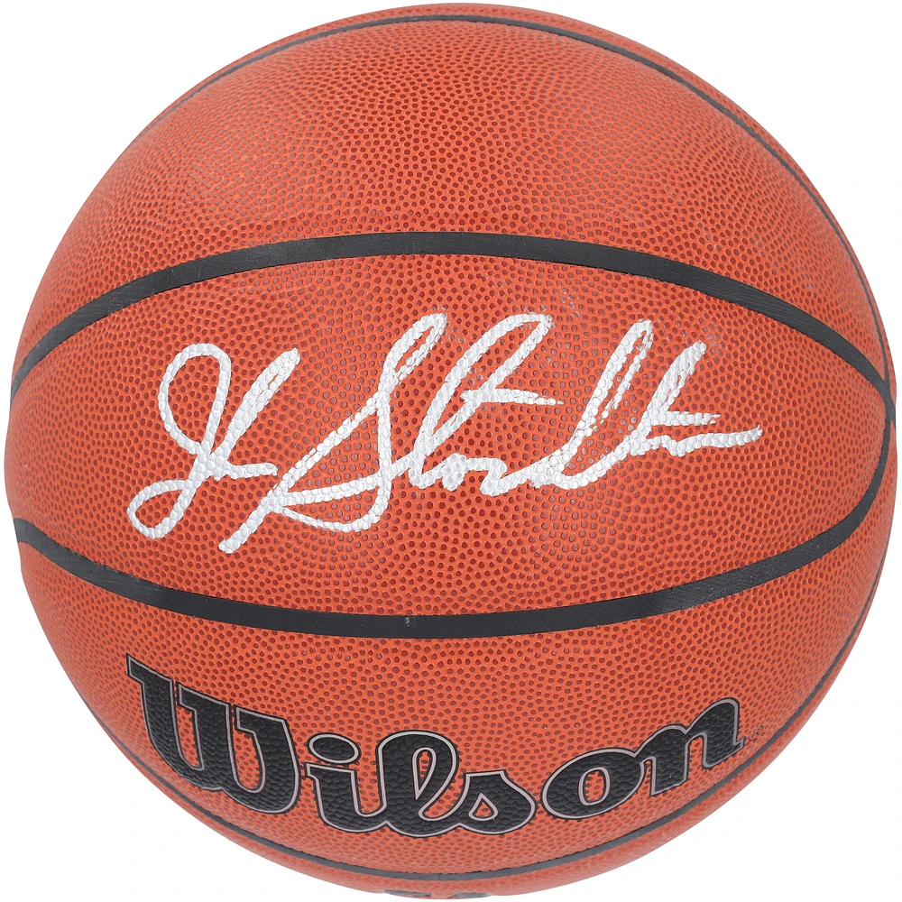 John Stockton Utah Jazz Autographed Wilson Authentic Series Indoor/Outdoor Basketball