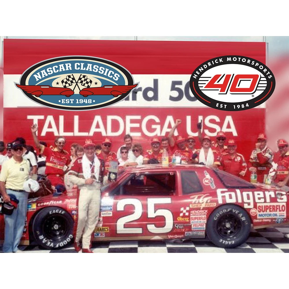 Action Racing Ken Schrader 1988 #25 Folgers Raced Version 1:24 Regular Paint Chevrolet Camaro