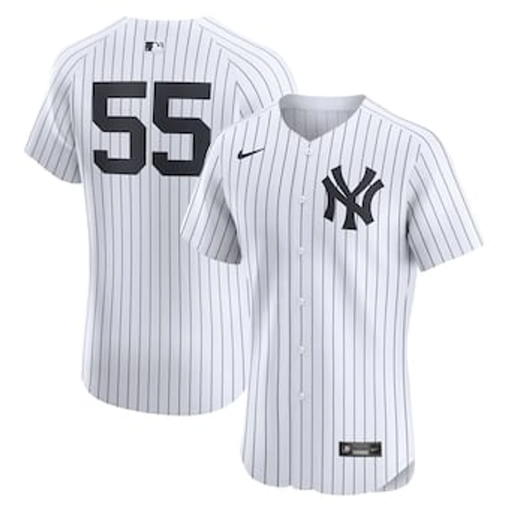 Men's Nike Carlos Rodon White New York Yankees Home Elite Player Jersey
