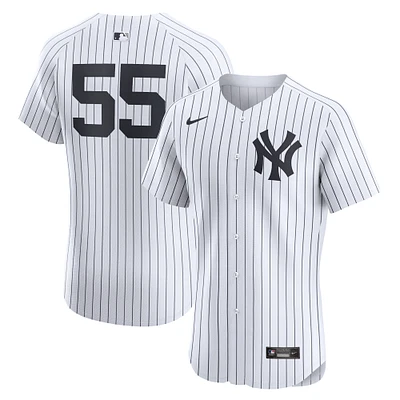 Men's Nike Carlos Rodon White New York Yankees Home Elite Player Jersey