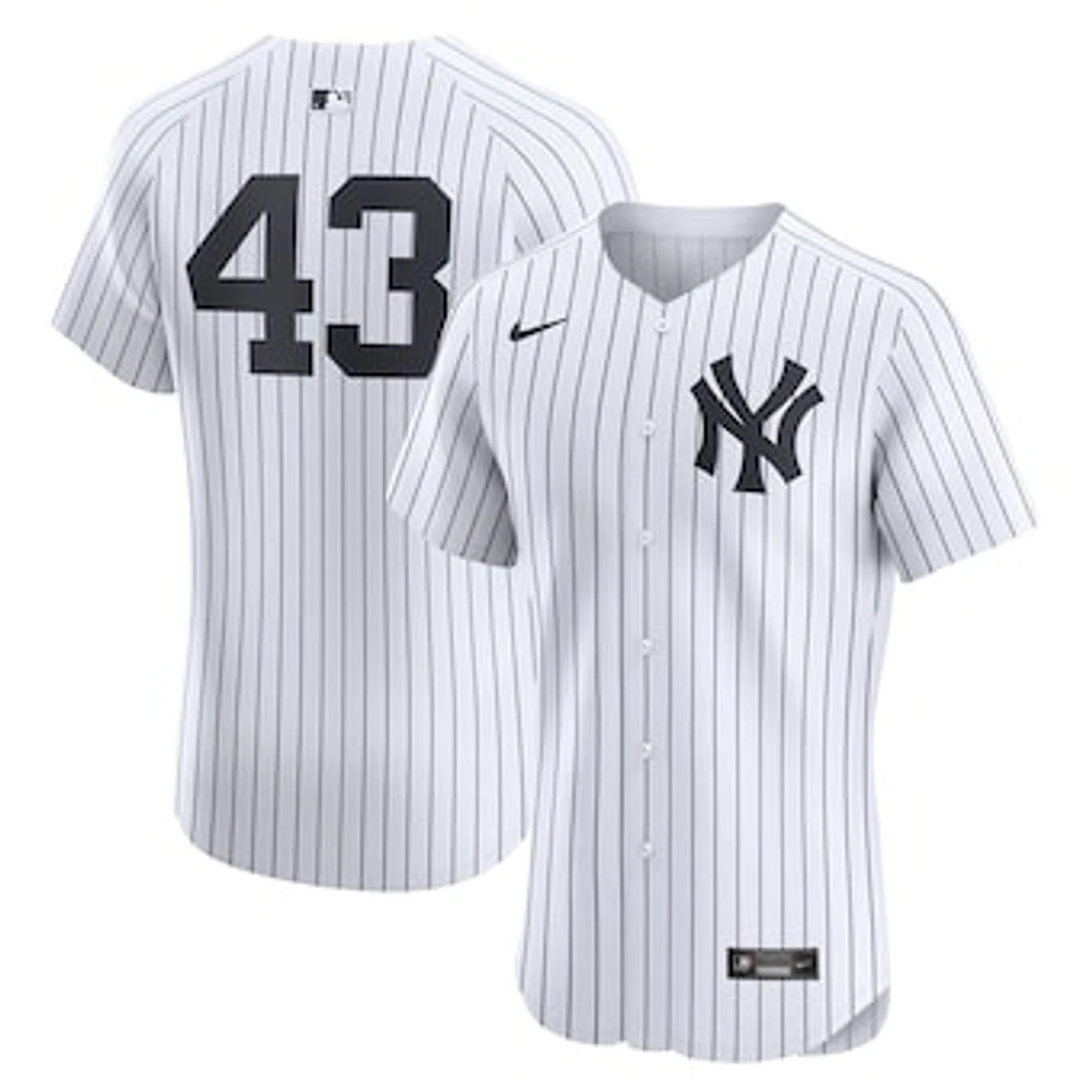 Men's Nike Jonathan Loáisiga White New York Yankees Home Elite Player Jersey