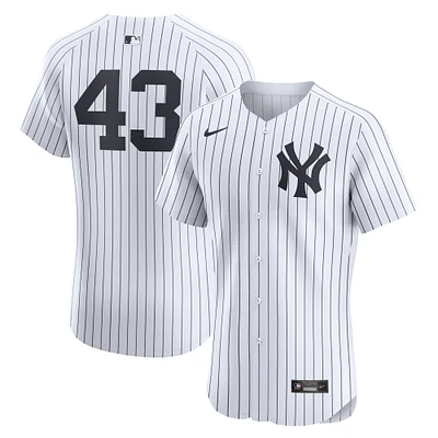 Men's Nike Jonathan Loáisiga White New York Yankees Home Elite Player Jersey
