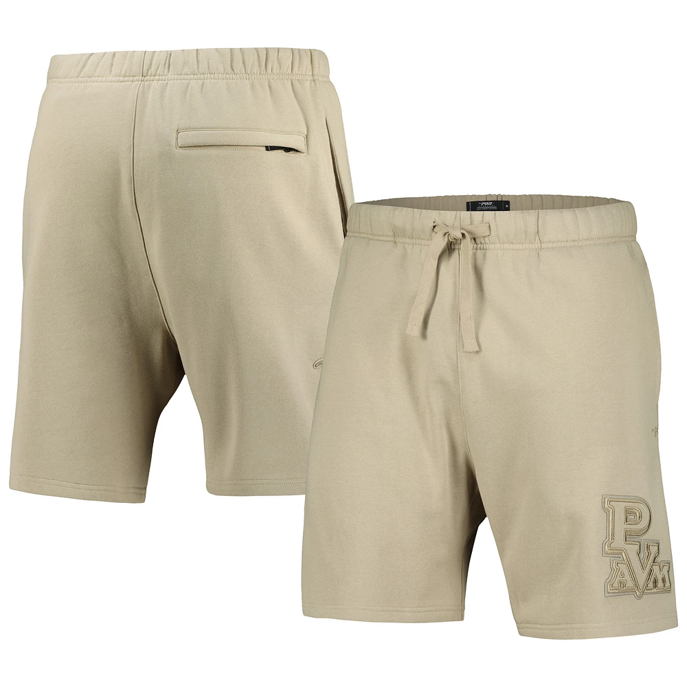 Men's Pro Standard Tan Prairie View A&M Panthers Neutral Relaxed Shorts