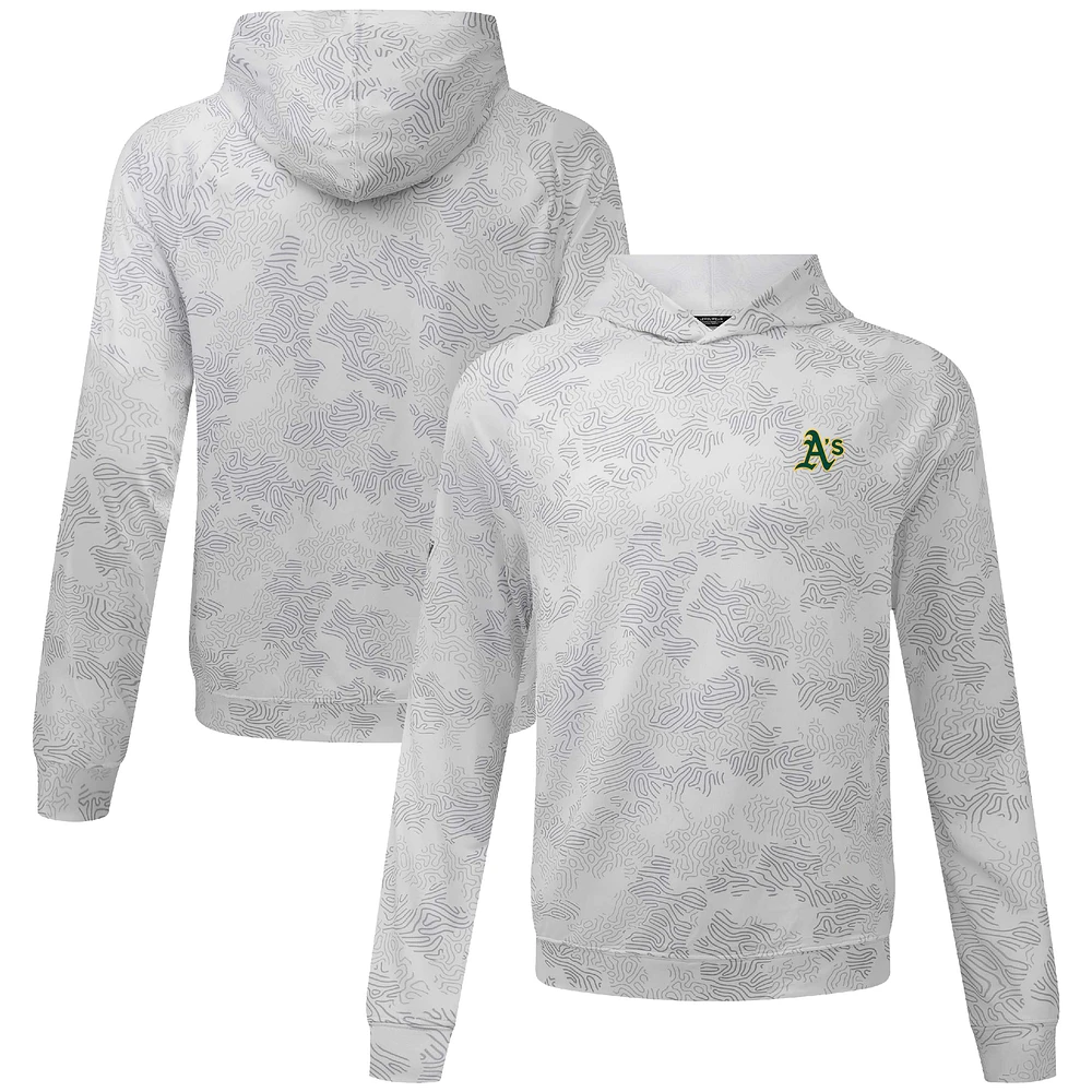 Men's Levelwear White Athletics Blender Insignia Hoodie