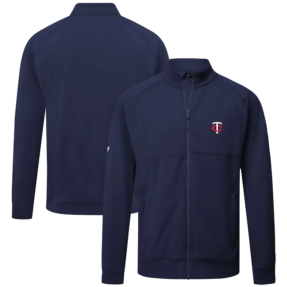 Men's Levelwear Navy Minnesota Twins Form Insignia Full-Zip Jacket