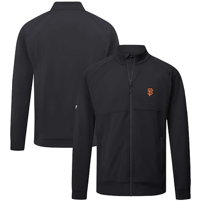Men's Levelwear Black San Francisco Giants Form Insignia Full-Zip Jacket